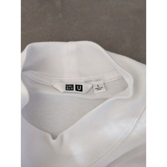 Uniqlo White mockneck - Picture 3 of 3